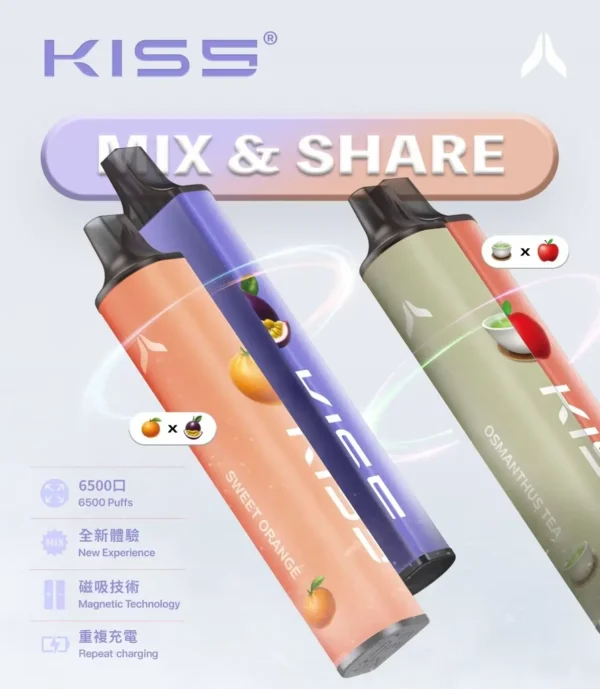 【台灣現貨】KIS5 鎧斯 6500口 拋棄式電子煙 爆款熱銷 秒發免運 老手必備 首選