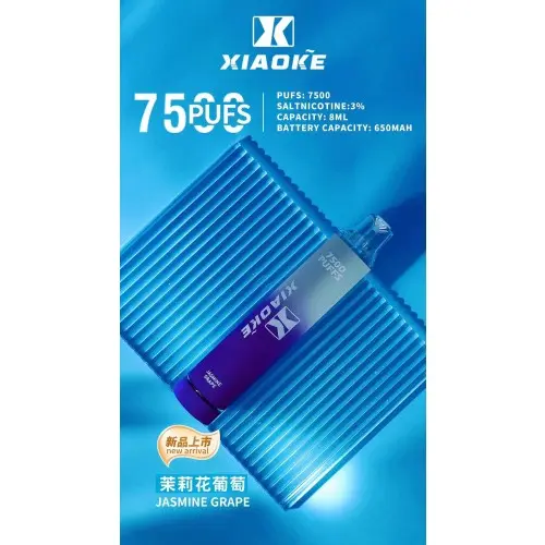 1733109461e9fbcdbf26f781b76a8978df9e0f268c_local-500x500 【台灣現貨】XIAOKE 梟客 7500口 拋棄式電子煙 爆款熱銷 秒發免運 老手必備