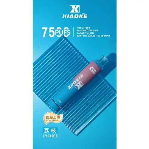 1733109461ff332b3cd8883f5d666badbca7b6a4ed_local-500x500 【台灣現貨】XIAOKE 梟客 7500口 拋棄式電子煙 爆款熱銷 秒發免運 老手必備