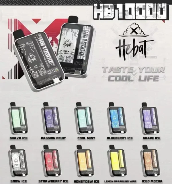 【台灣現貨】Hebat 喜貝 10000口 拋棄式電子煙 爆款熱銷 秒發免運 老手必備