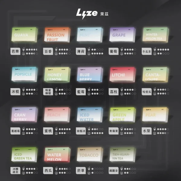 20260130154222_732_419_fed14e20-22fe-4502-8ae8-7253f587625d 【擊喉感扎實】Lyze 萊茲 專用煙彈 煙霧細膩層次飽滿 極致口感老饕指定 台灣秒發