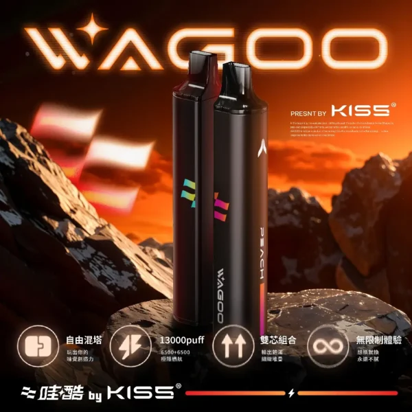 97c99b4678a4cee3c7bb27a69a00dadb 【台灣現貨】WAGOO 哇酷 KIS5 6500口 拋棄式電子煙 爆款熱銷 秒發免運 首選