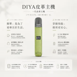 ChatGPT Image 2026年8月21日 上午02_29_08 【顏值天花板】DIYA 叮啞 一代通用皮革主機 奢華皮革手感 質感工藝 潮流必備