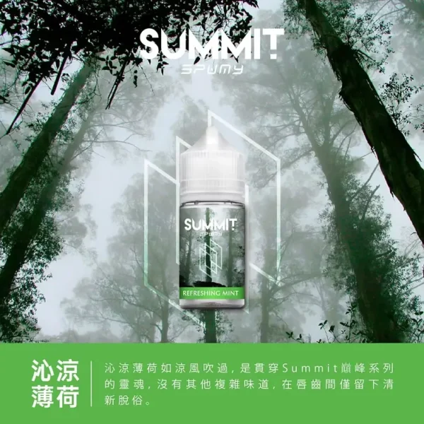 【老手必備】SPUMY Summit 煙油 擊喉感扎實 極致層次口感天花板 正品保證免運