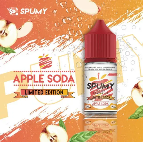 【沁涼天花板】SPUMY 蘇打 煙油 電子果汁 氣泡感十足 擊喉扎實 清爽解膩 經典氣泡油 台灣現貨