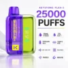 【台灣現貨】KEYSTONE FLEX-3 鑰石 25000口拋棄式電子煙 爆款熱銷 秒發免運【買一盒煙彈送主機】