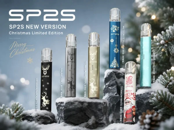 SP2S 聖誕限定 鈦金屬浮雕 一代通用主機｜絕美高質感設計 握感扎實俐落 日常隨身展現低調精品感