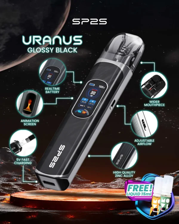 SP2S Uranus 天王星 30W開放式注油主機｜0.96吋液晶屏精準顯示 台灣現貨