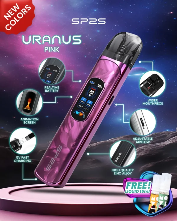 SP2S Uranus 天王星 30W開放式注油主機｜0.96吋液晶屏精準顯示 台灣現貨