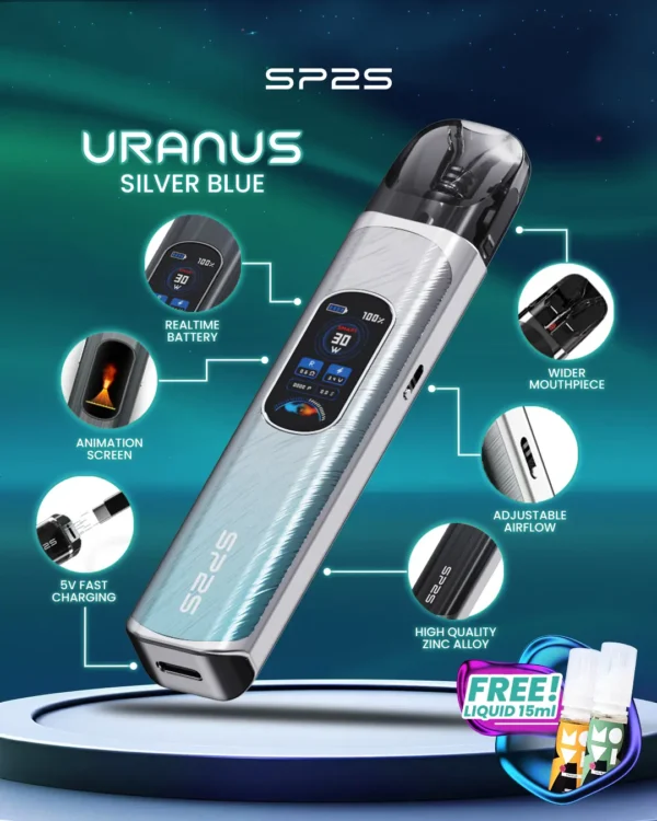 SP2S Uranus 天王星 30W開放式注油主機｜0.96吋液晶屏精準顯示 台灣現貨