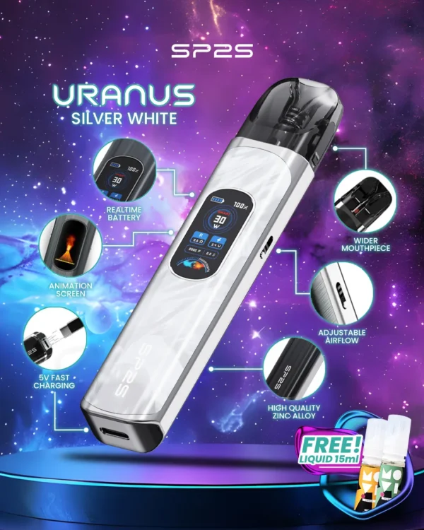 SP2S Uranus 天王星 30W開放式注油主機｜0.96吋液晶屏精準顯示 台灣現貨