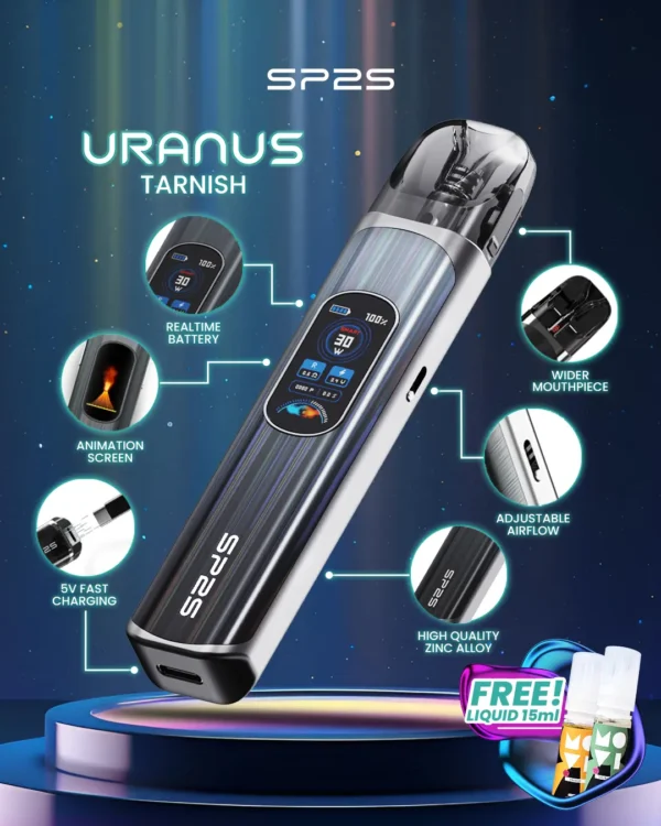 SP2S Uranus 天王星 30W開放式注油主機｜0.96吋液晶屏精準顯示 台灣現貨
