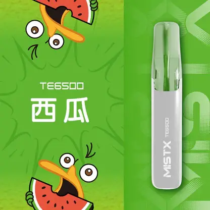 Mist X 鴨嘴獸 冰爽水果口味 6500口拋棄式電子煙｜2%尼古丁鹽順滑不嗆口 550mAh細膩體驗