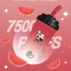 VAKA 冰感水果奶茶系 7500口拋棄式電子煙｜3%尼古丁鹽順滑擊喉 600mAh可充電細膩體驗