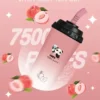 VAKA 冰感水果奶茶系 7500口拋棄式電子煙｜3%尼古丁鹽順滑擊喉 600mAh可充電細膩體驗
